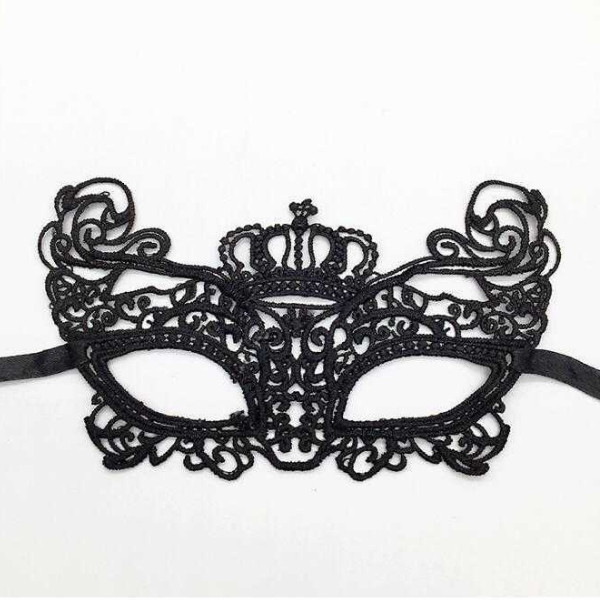 Halloween Mask Queen Lace Design